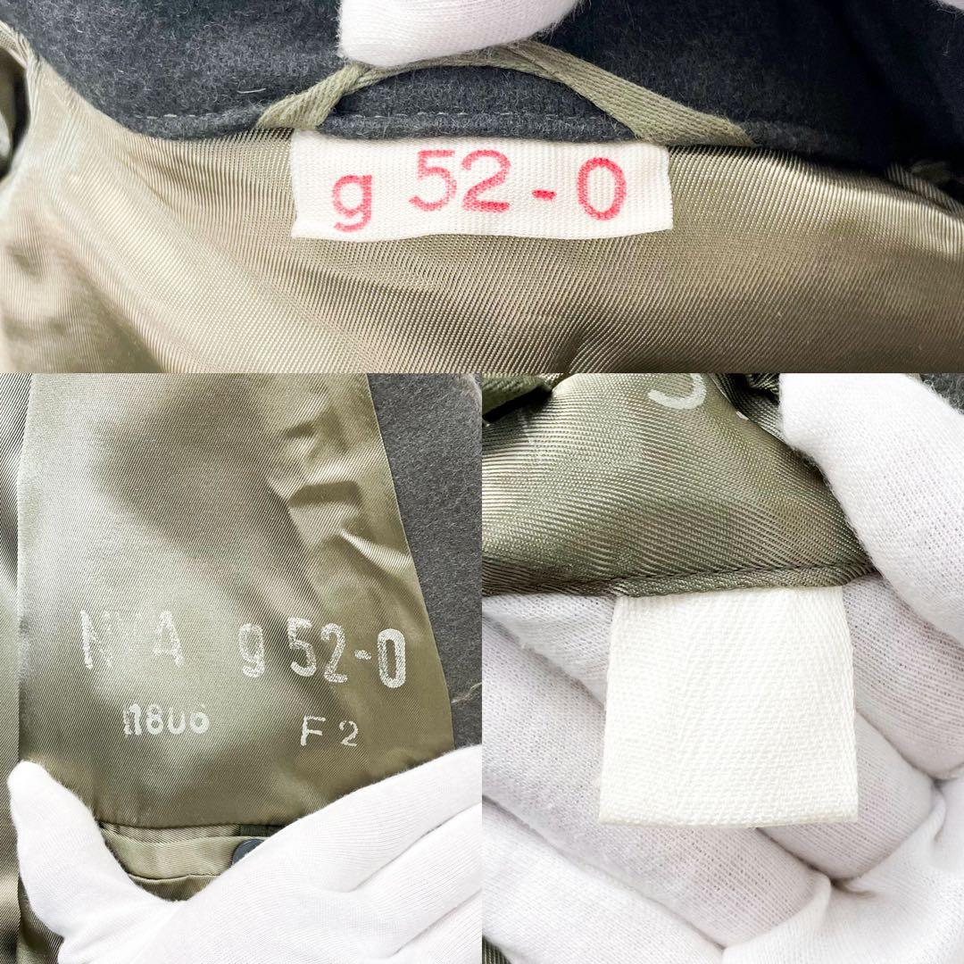 未使用級 東ドイツ軍 ロングコート NVA ビンテージ ウール 防寒 ジャケット