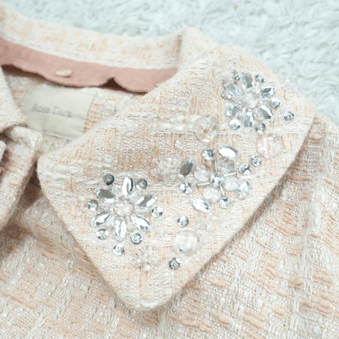 G8818.19*Rose Tiara☆ツイード☆ジャケット☆コート☆2点セット