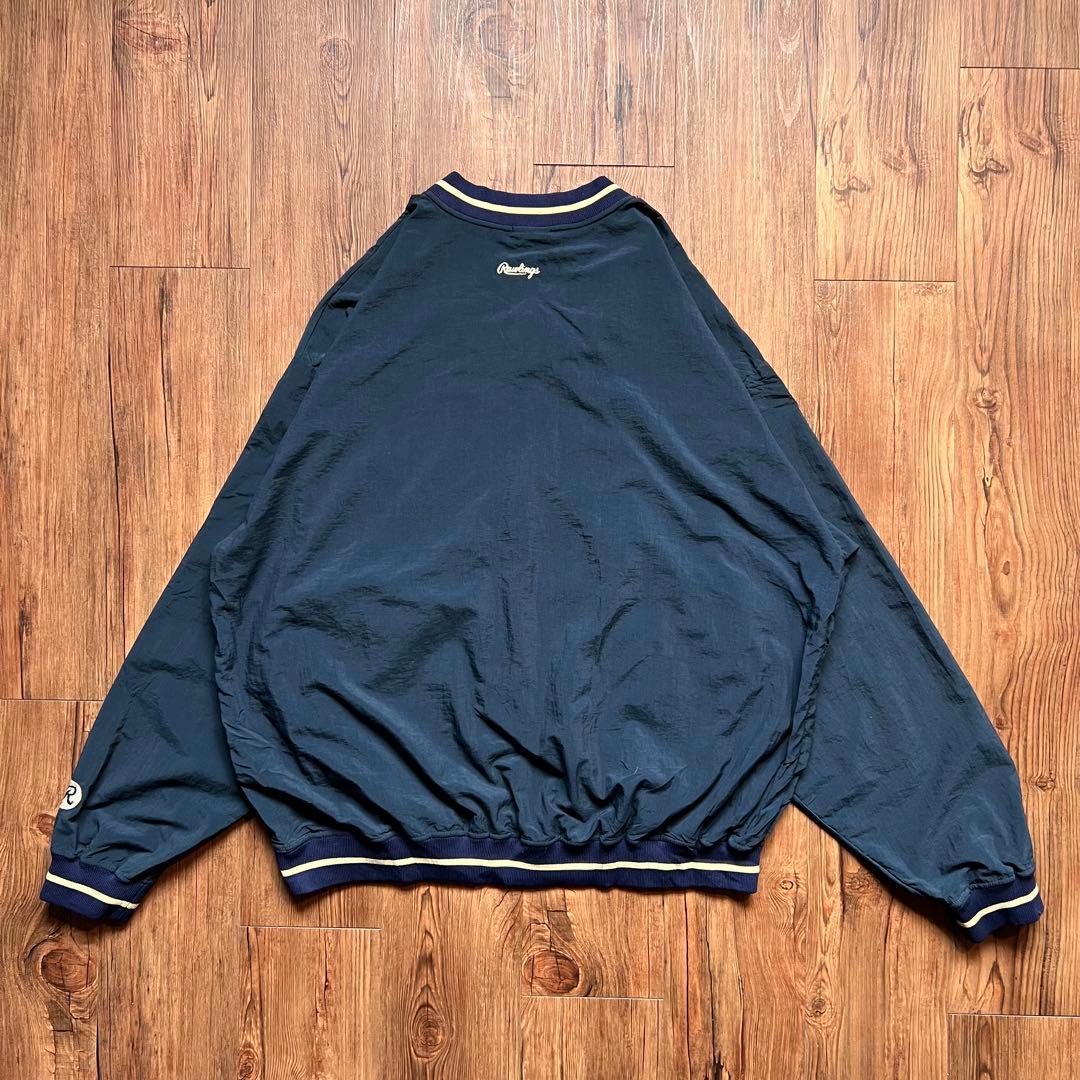 USA製【Rawlings ローリングス】ナイロンプルオーバー ノートルダム大学