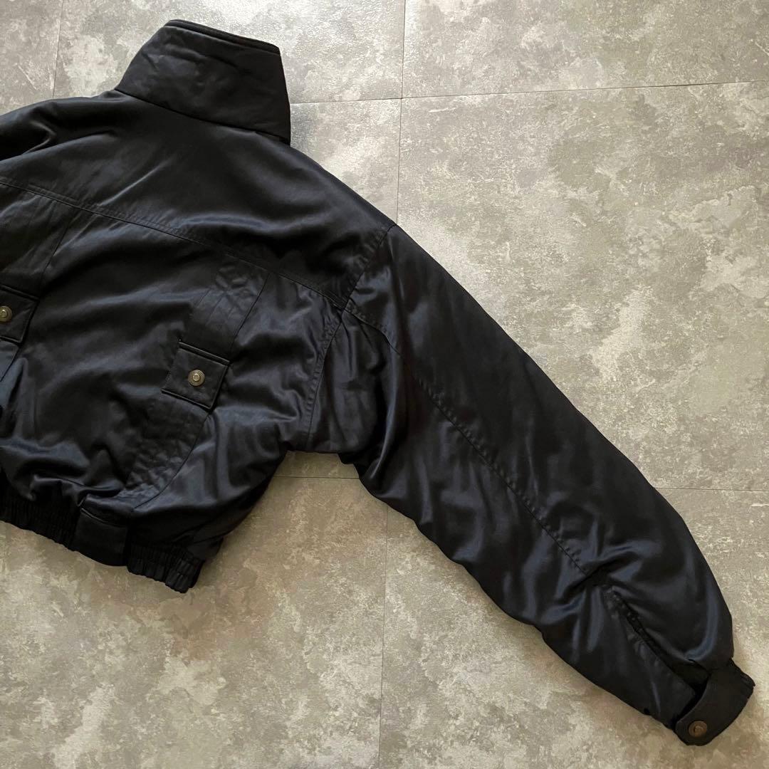 ジャケット・アウター 90s vintage shell black short bomber jkt