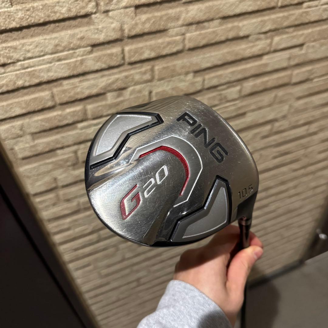 PING G20 ドライバー ヘッドカバーつき
