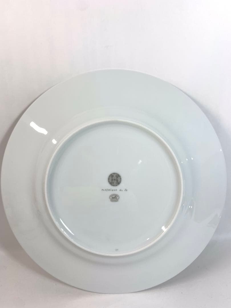 エルメス　モザイク　プラチナ　丸皿　プレート　27.5㎝　★未使用品★
