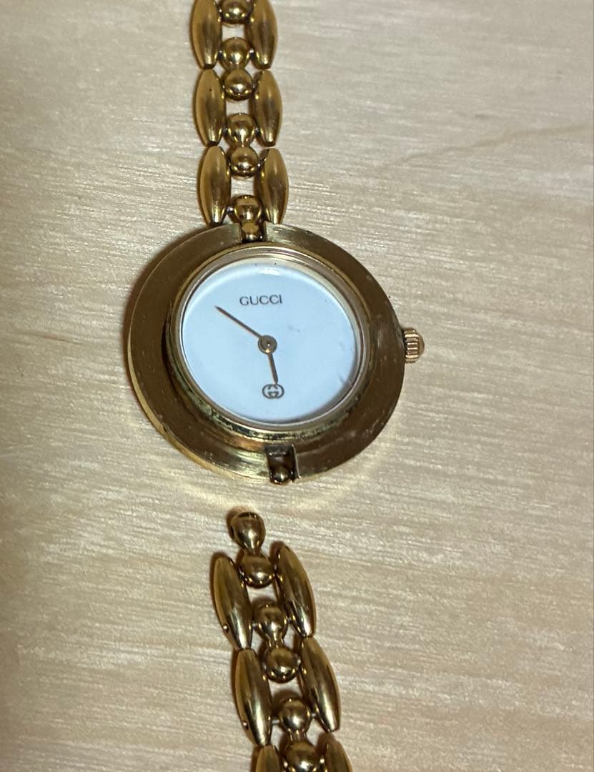 GUCCI 腕時計 チェンジベゼル　ジャンク品