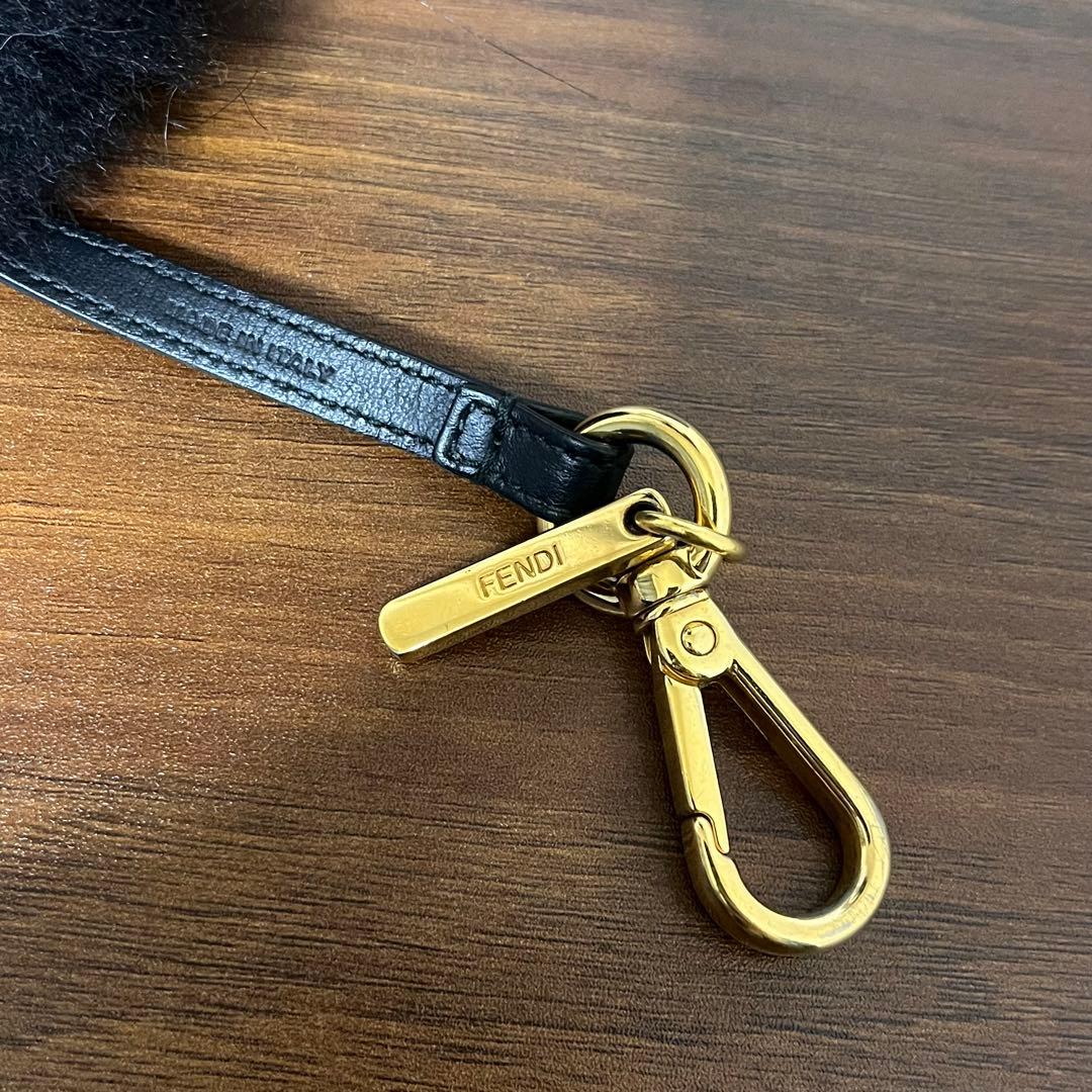 S*y様 FENDI ファー付きキーホルダー モンスターチャーム