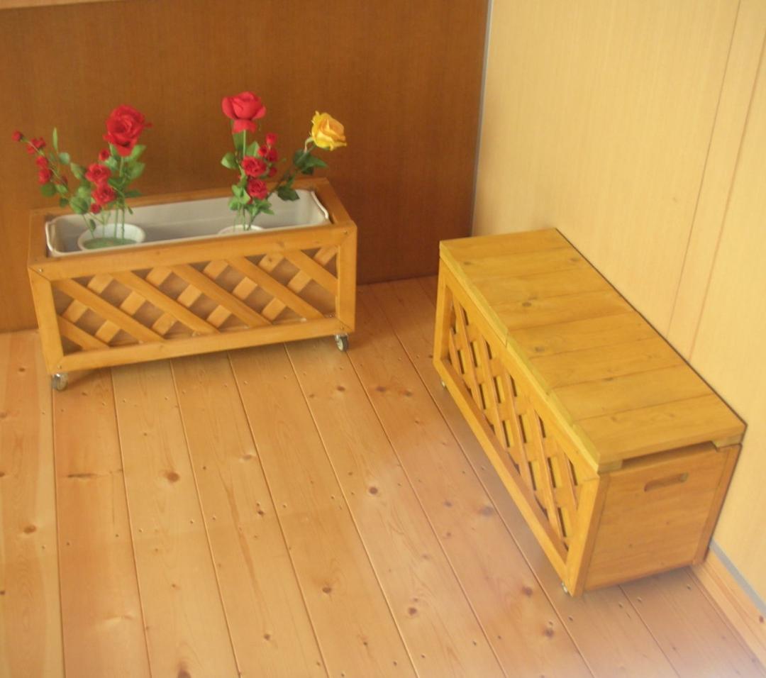 ◇ プランターセット / 木目 ◇