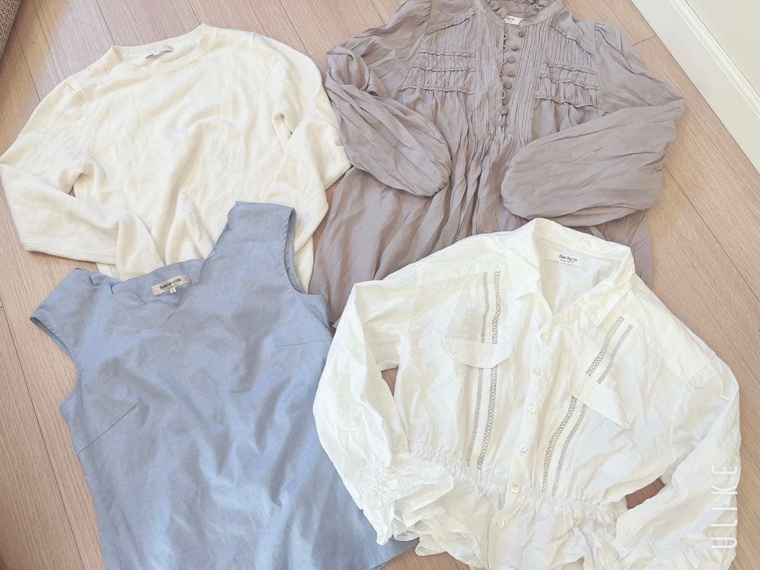 レディースフェミニン春夏ブランド服まとめ売り　トレンチコート含むSサイズ