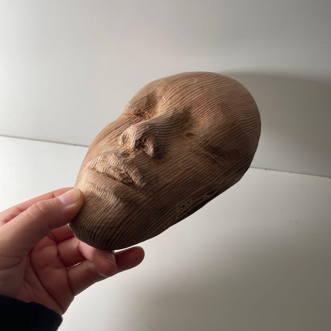 お面　オブジェ