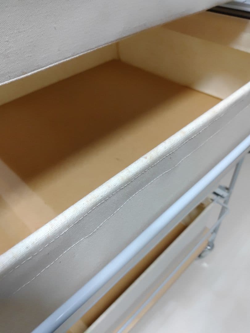 無印良品 スチールユニットシェルフ 帆布バスケットセット 幅56cm