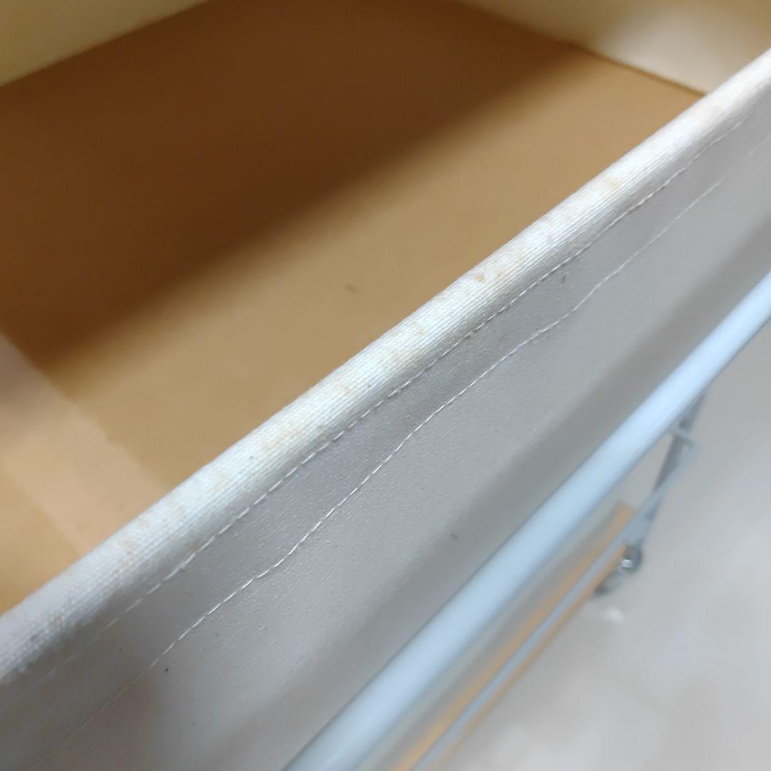 無印良品 スチールユニットシェルフ 帆布バスケットセット 幅56cm