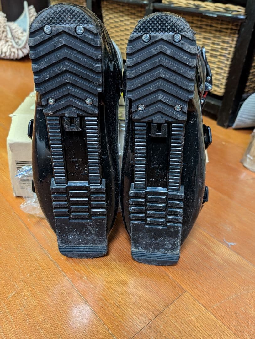 スキーセット RossignolスキーとRexxamスキーブーツ ストック