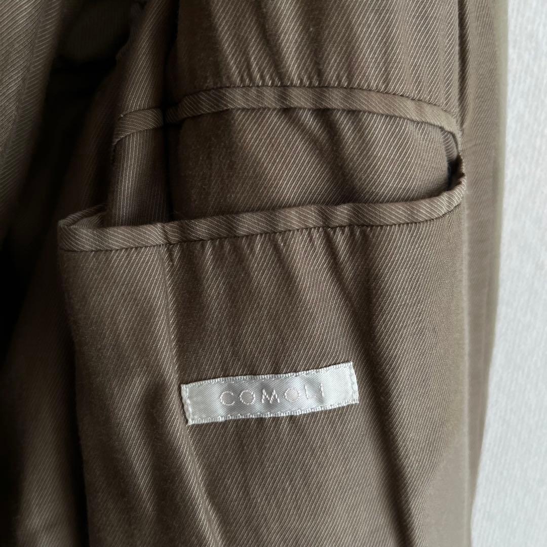 COMOLI タイロッケンコート カーキ
