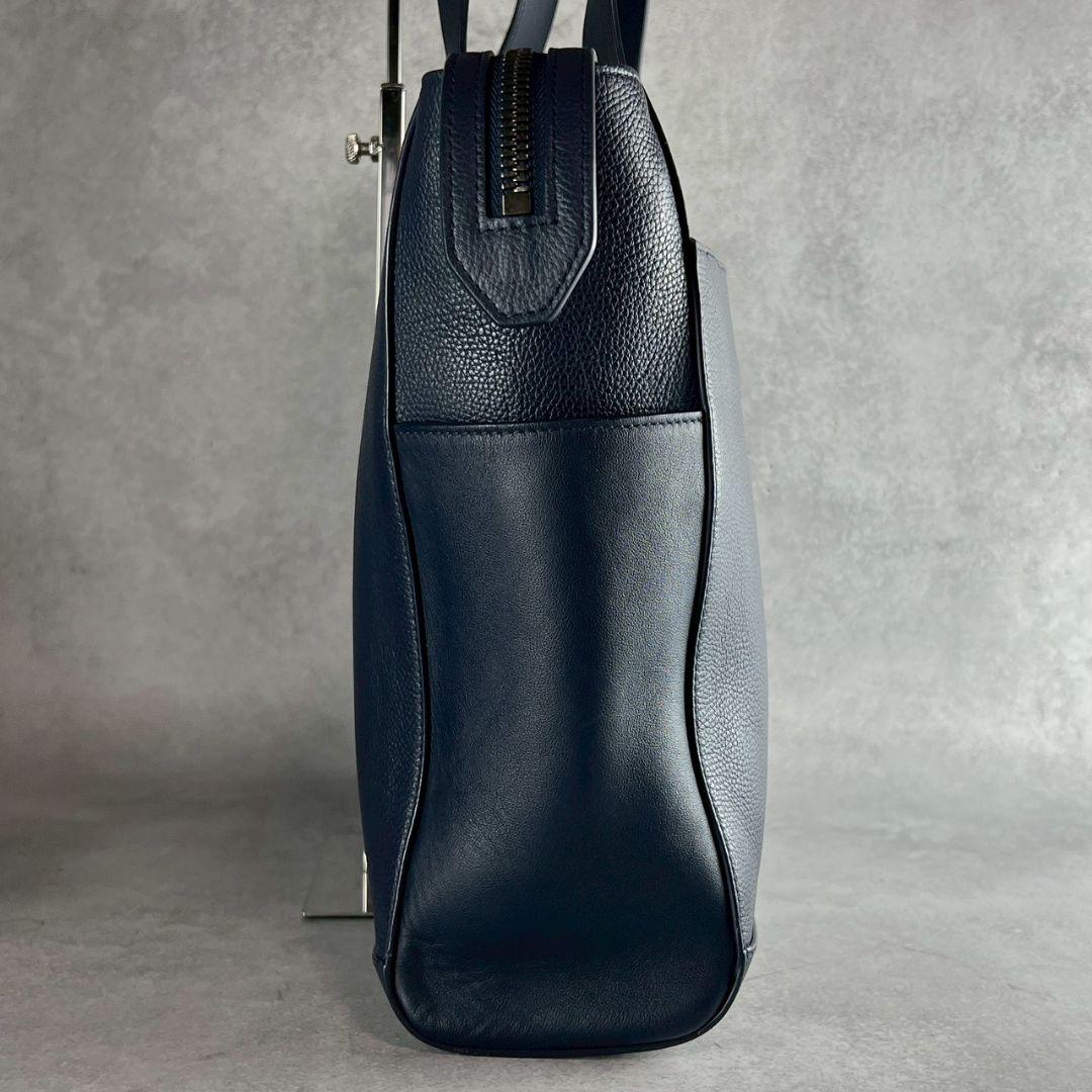 定価39.8万現行極美品！BVLGARI ブルガリマン ラージホリゾンタルトート