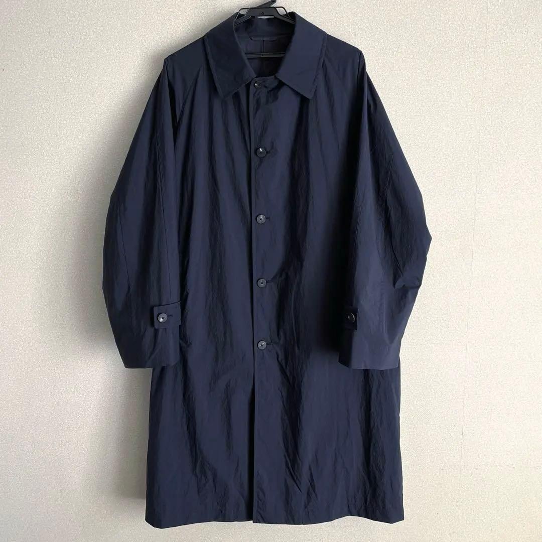 【上質】ステンカラーコート M ネイビー ダントツ撥水 ユナイテッドアローズ