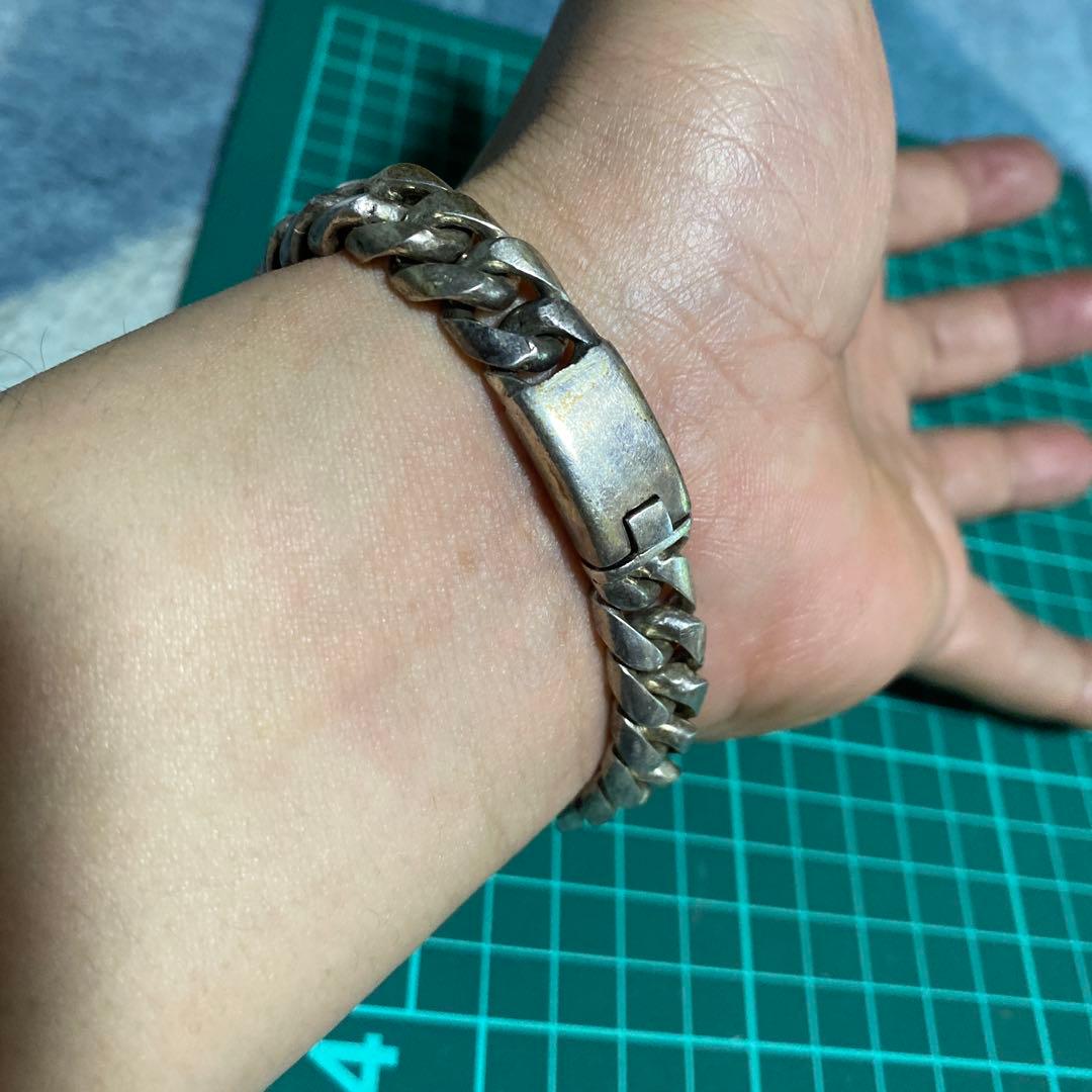 ブレスレット　925 喜平　リストバンド