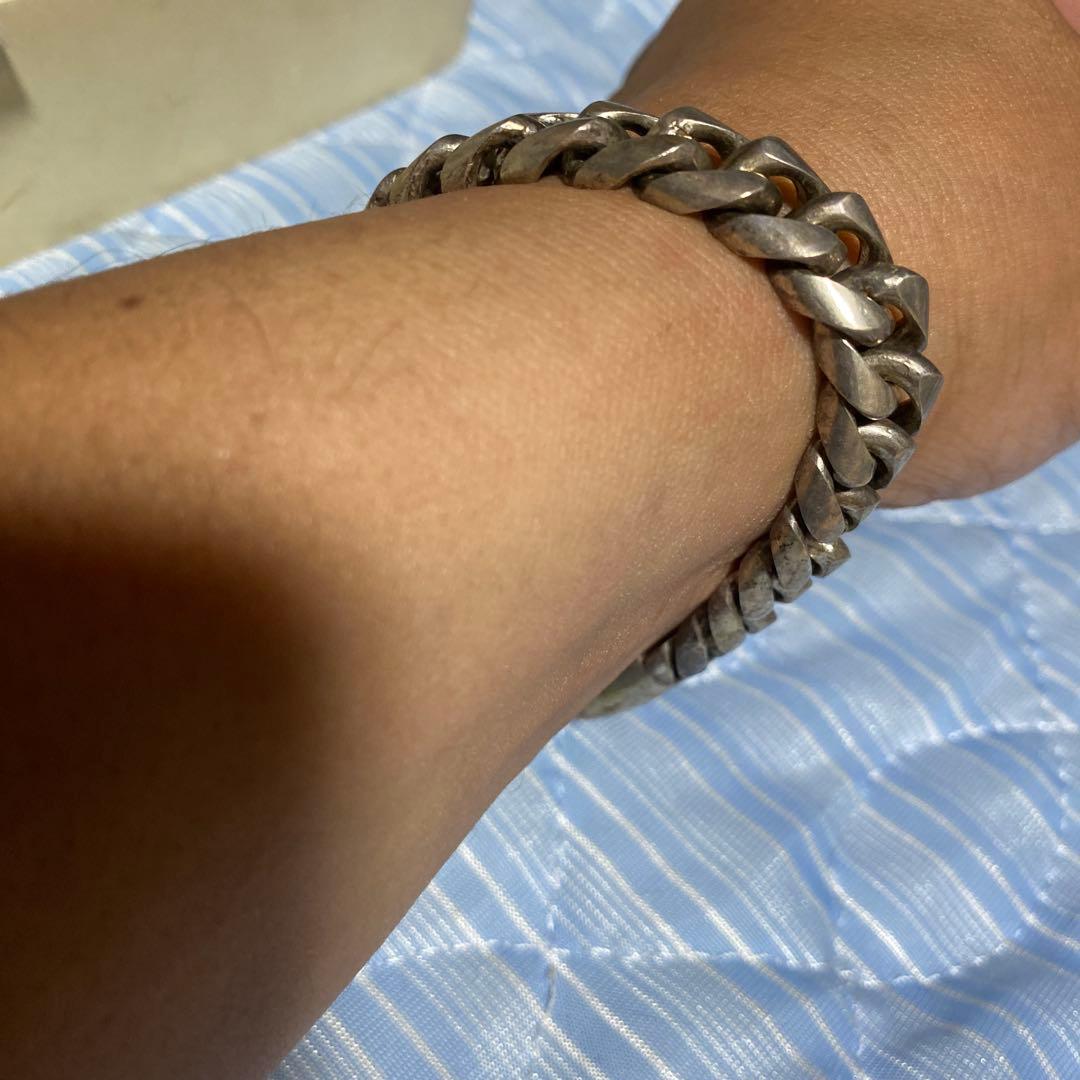 ブレスレット　925 喜平　リストバンド