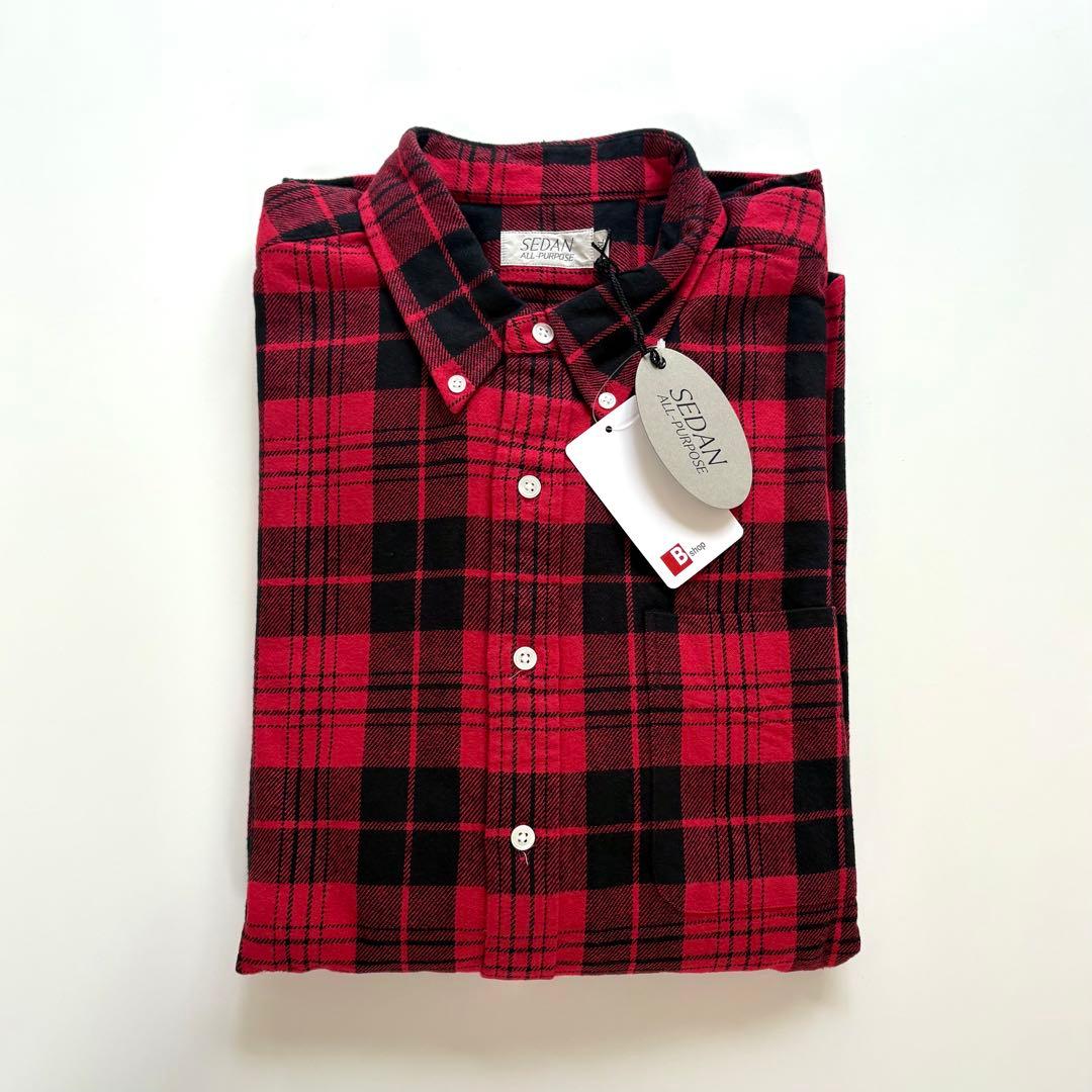 新品未使用　SEDAN ALL-PURPOSE ヘビーネルシャツ