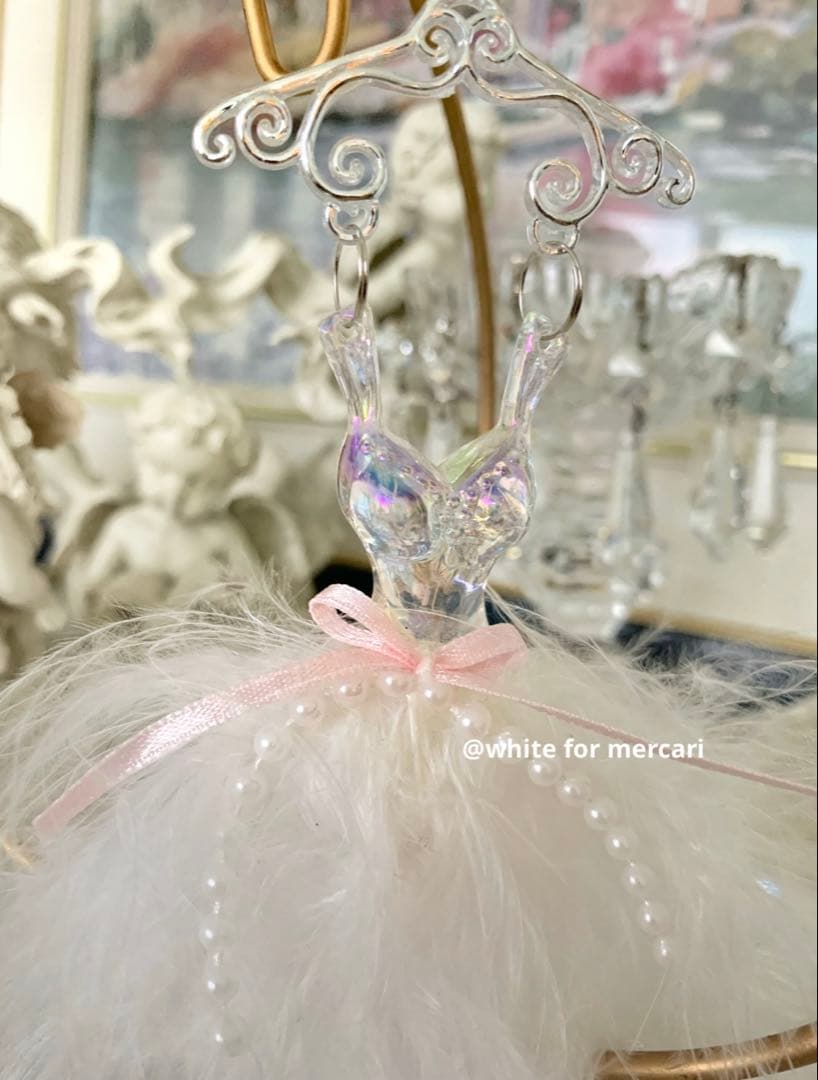 オランダ オーナメントプレゼント♡バレリーナのフェザードレス