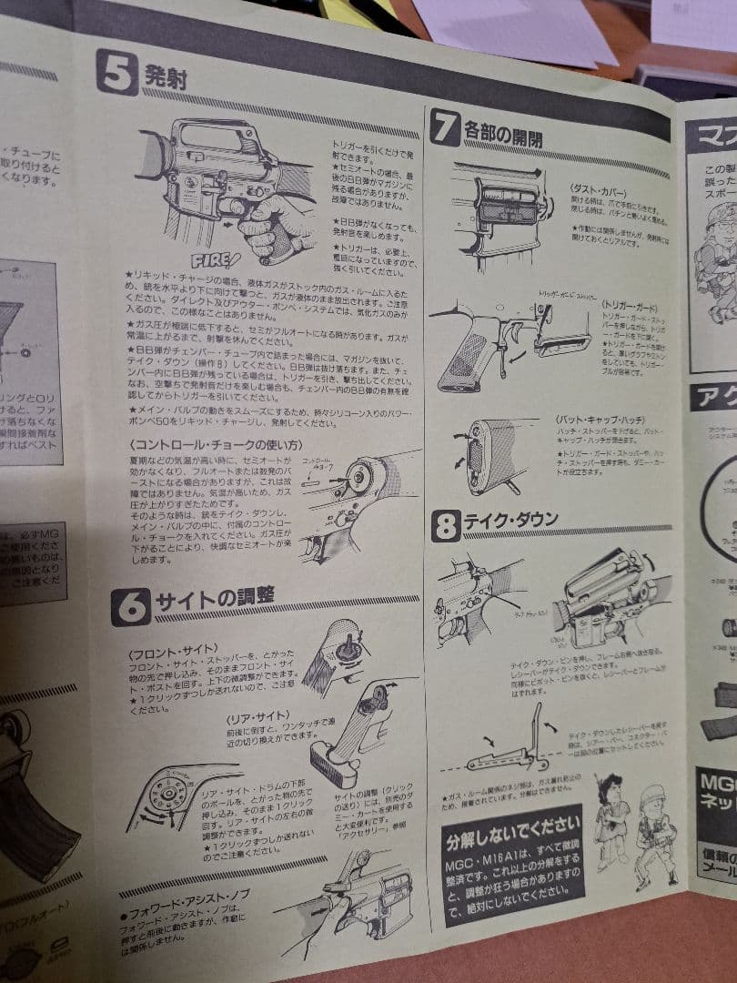 MGC M16A1 アサルトライフルモデルガン 櫢脂製ミリタリー サバゲー