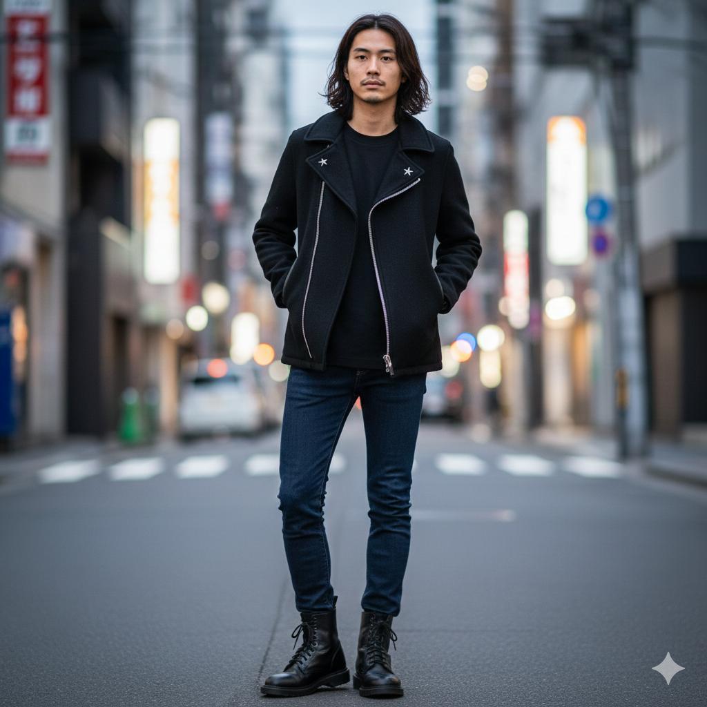 Schott ワンスター　メルトン　ライダーズジャケット　Sサイズ