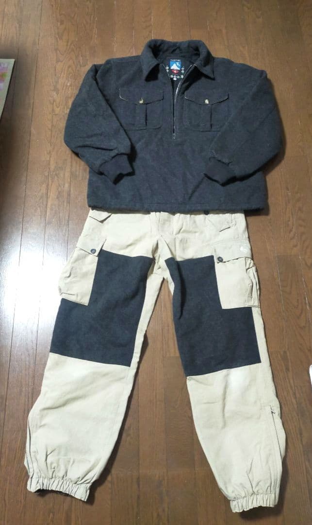 ヴィンテージ新品Vampire Authier1950 カーゴパンツ　セット