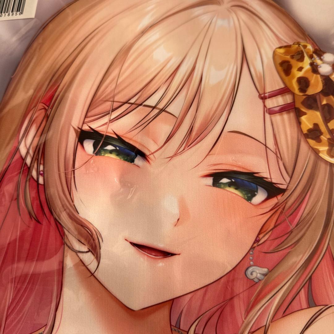 に印にゃこたろう先生描き下ろし ギャルはホントに優しい？柚留木咲姫 抱き枕カバー