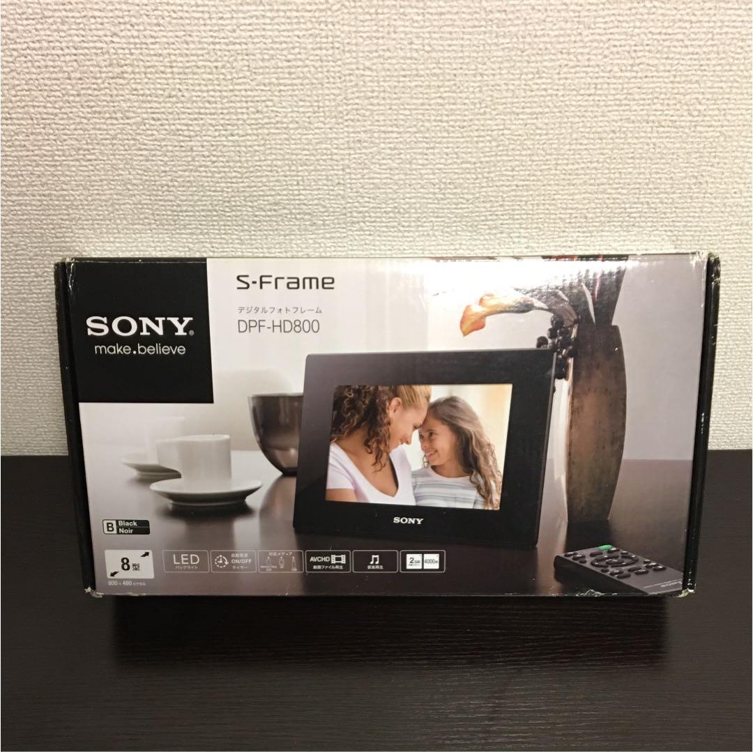 新品★SONY デジタルフォトフレーム DPF-HD800