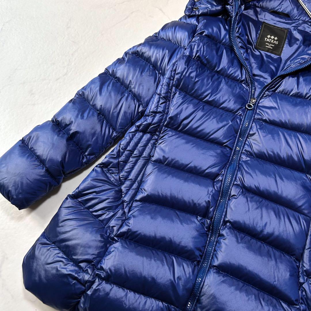 極美品 BABILA タトラス バビラ ダウンコート 2way ネイビー 01