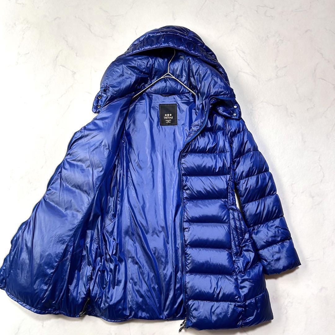 極美品 BABILA タトラス バビラ ダウンコート 2way ネイビー 01