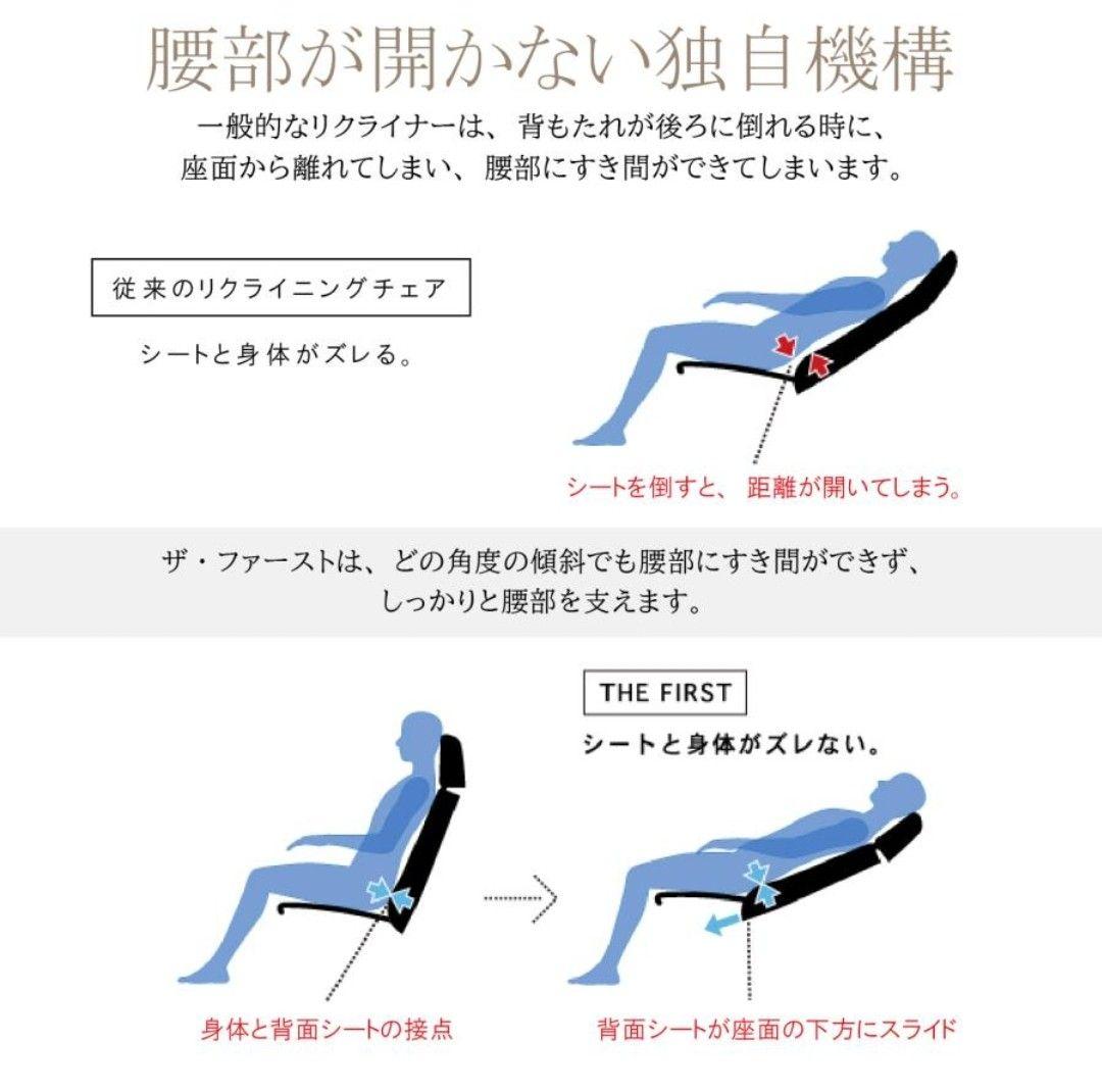 カリモク リクライニングチェア ザ ファースト RU73 M オットマン セット