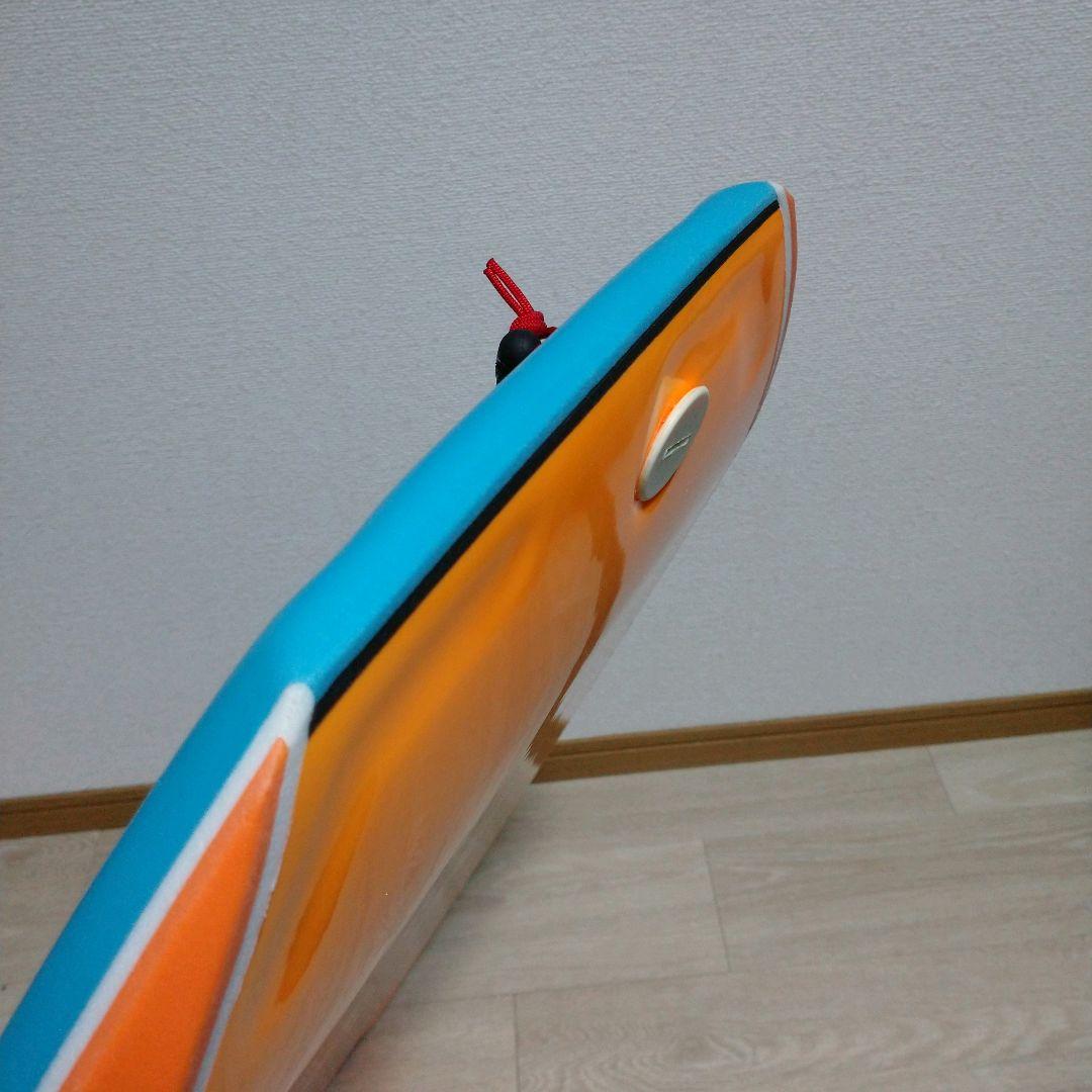 モーレー ボディボード クリエイチャー リーシュコード付 水色 オレンジ