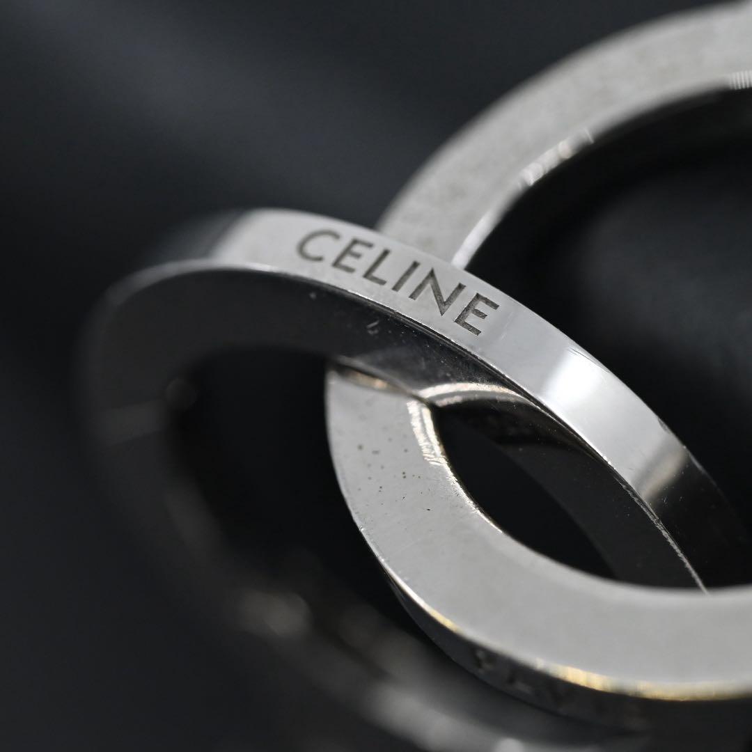 【現行】セリーヌ　ハンドカフ　ブレスレット　チェーン　手錠モチーフ