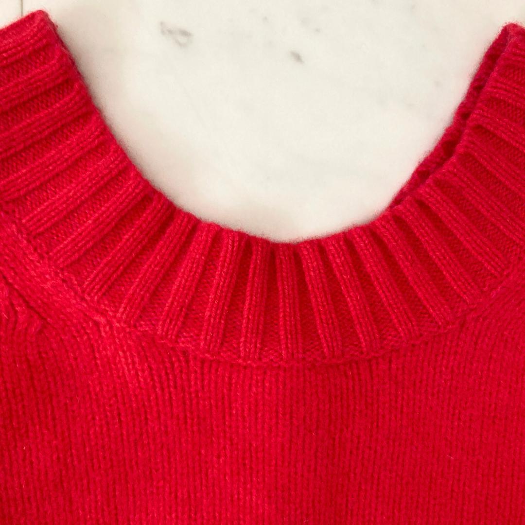 トゥモローランド　カシミヤウール　ショートニット　2way ピンク