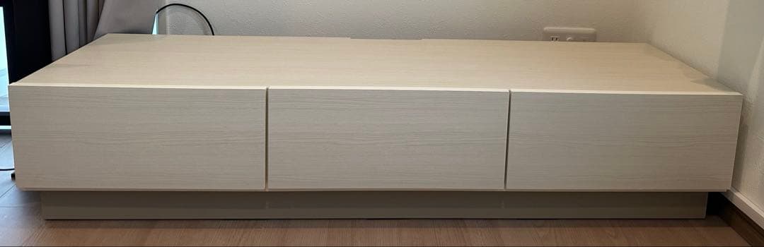 【美品】lowya 日本製 150cm テレビ台 ホワイト