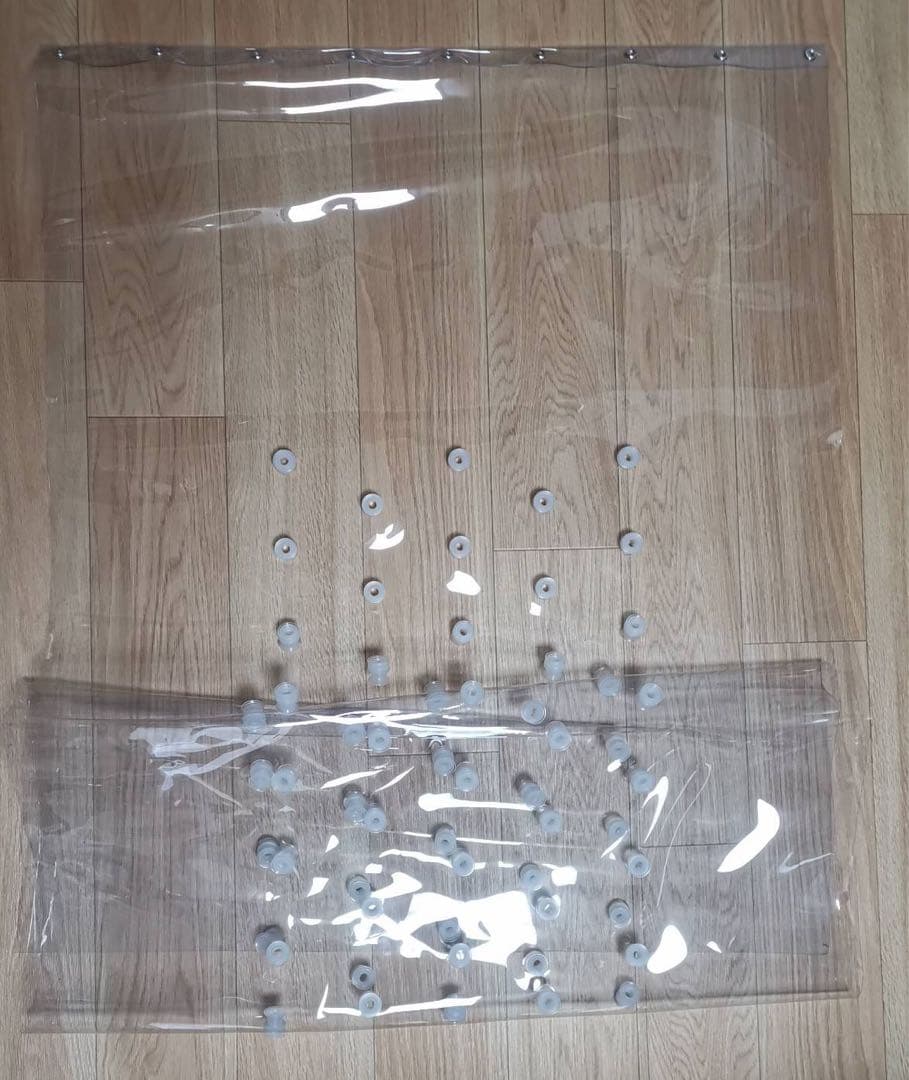 風と光を通す防音カーテン　エアトース C LW 空気孔追加版 ノースビレッジラボ