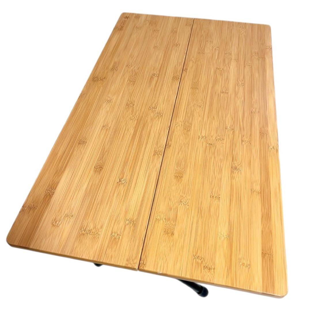  peak スノーピーク ワンアクションローテーブル竹 ブラック 限定