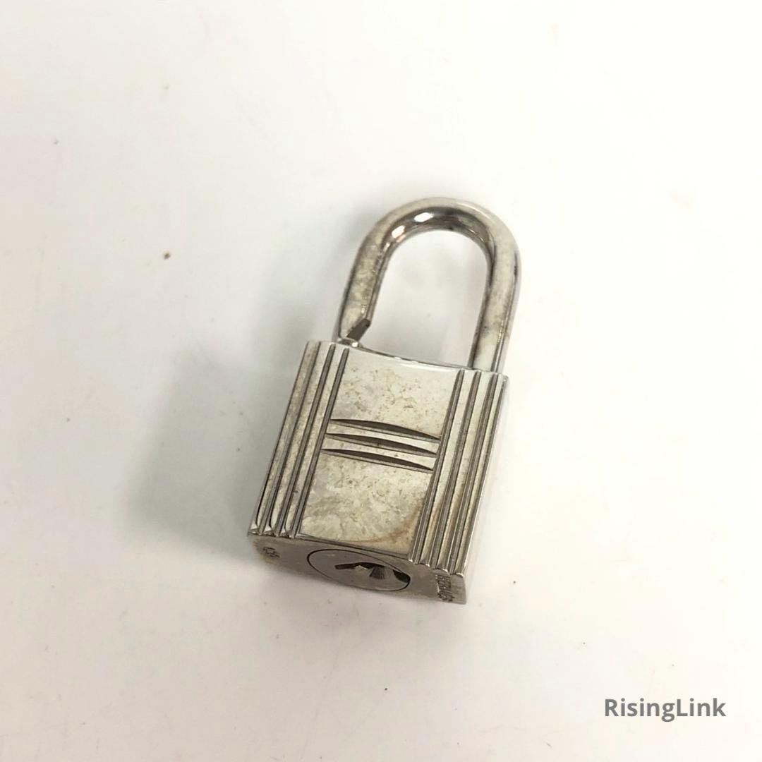 HERMES エルメス 南京錠 パドロック シルバー 小物 レディース ブランド