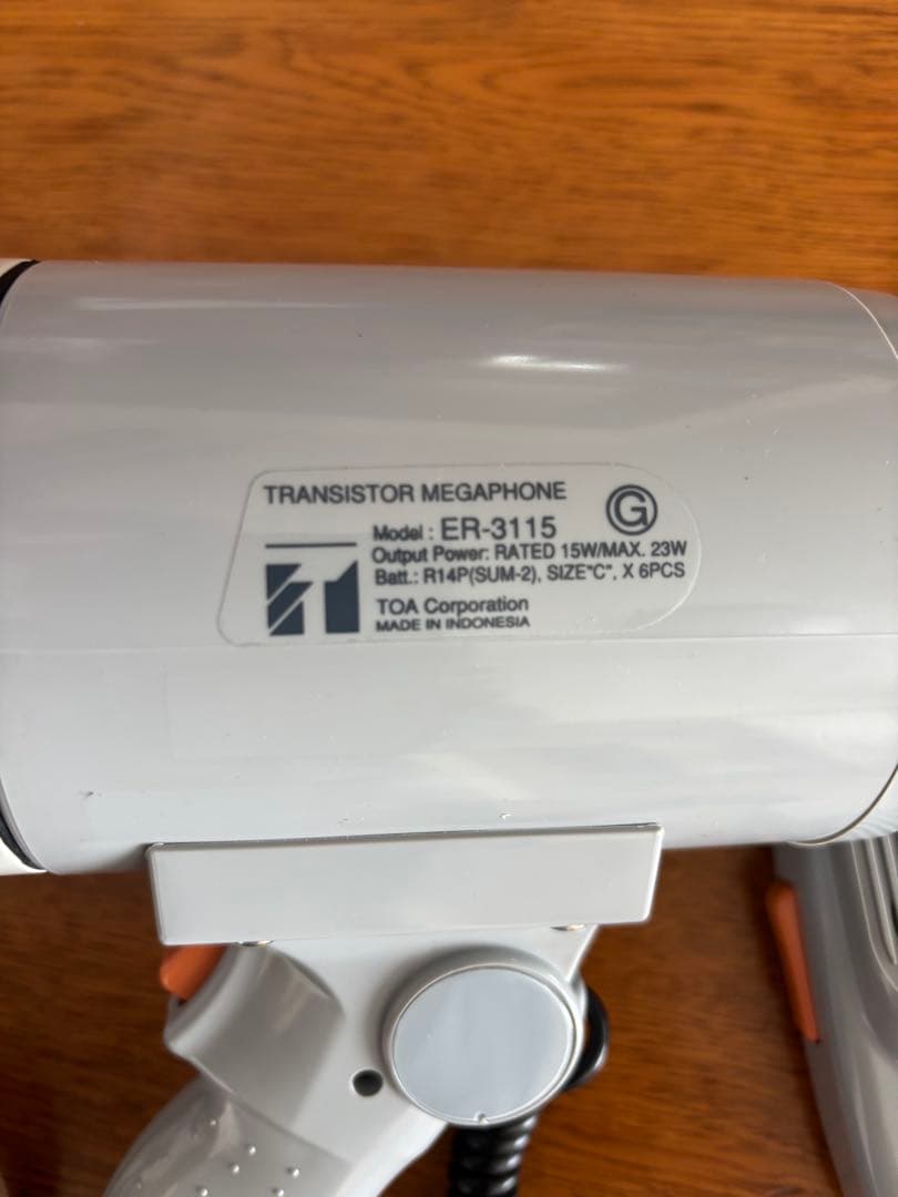 TOA ER-3115拡声器