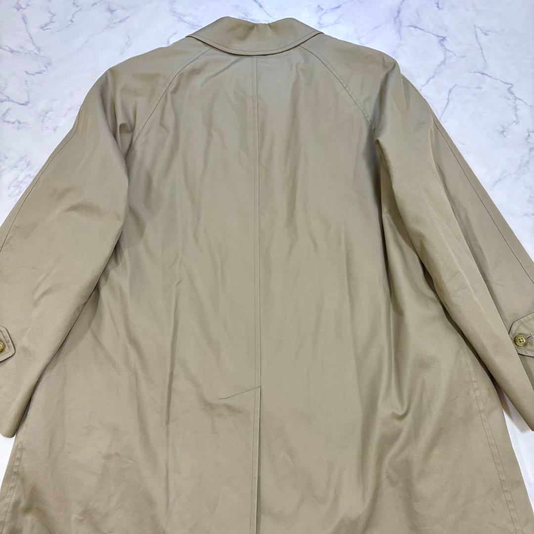 美品 BURBERRY ステンカラーコート ウールライナー付 ノバチェック