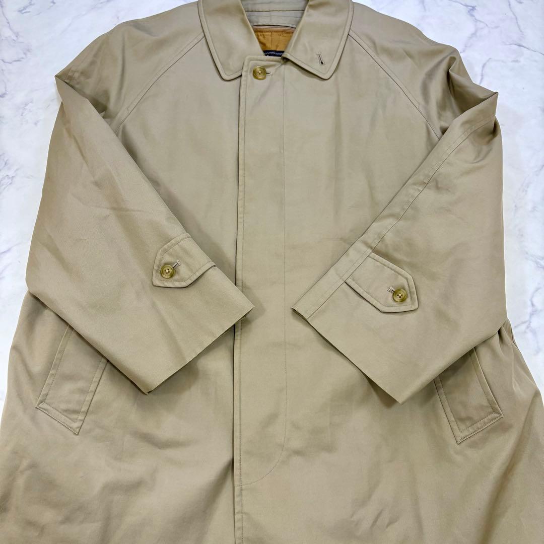 美品 BURBERRY ステンカラーコート ウールライナー付 ノバチェック