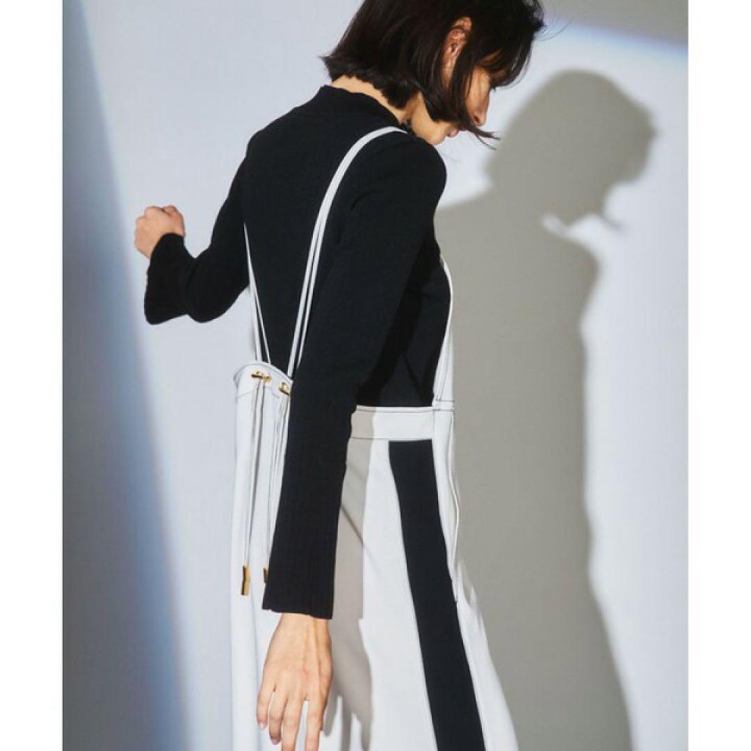 ももGRACE CONTINENTAL大人配色サロペット ワイドシルエット