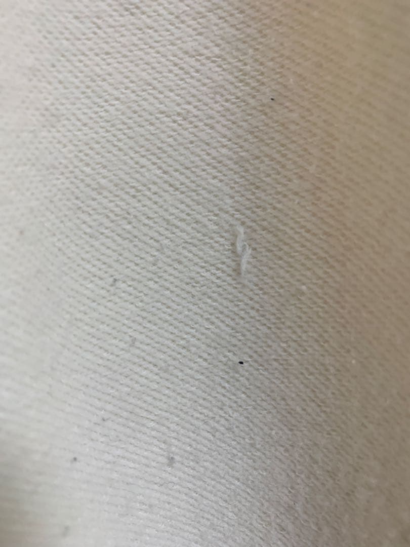 BAKUNE 長袖パジャマ　テーパードパンツ　オフホワイト　Mサイズ