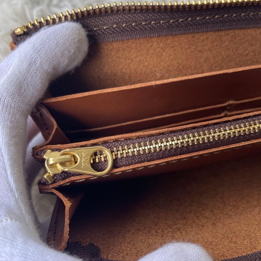 【極美品】オルガン Lジップ 長財布