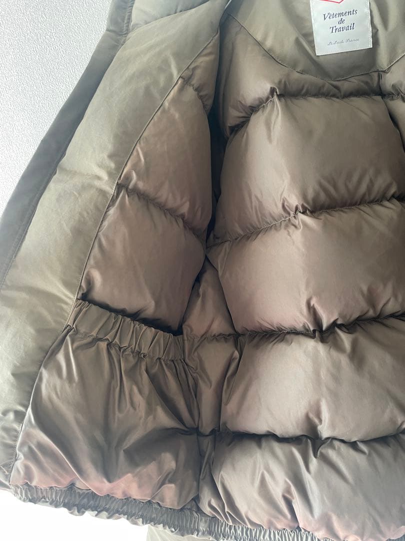 DANTON オリーブ ショートダウンジャケット