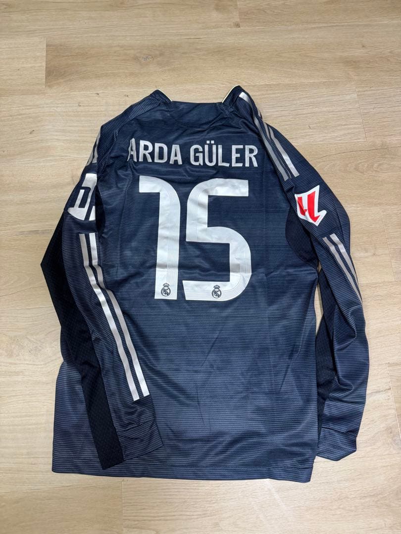レアルマドリード　長袖　アウェイ　ユニフォーム　アルダギュレル　M