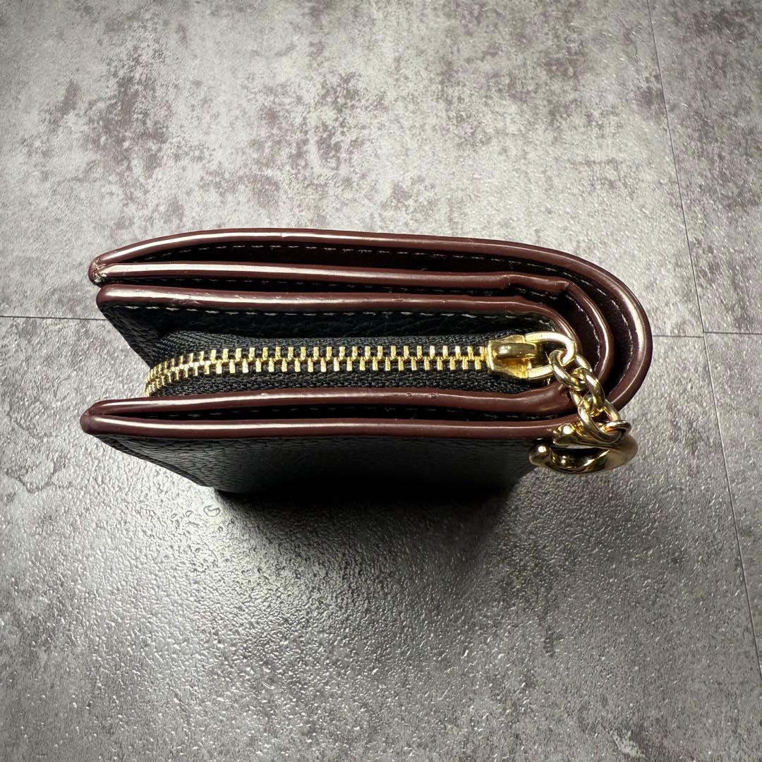 コーチ COACH ロゴ ヘリテージ レザー スナップ 二つ折り財布