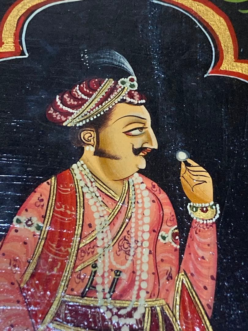 インド　ラジャスタン木箱　ヴィンテージ