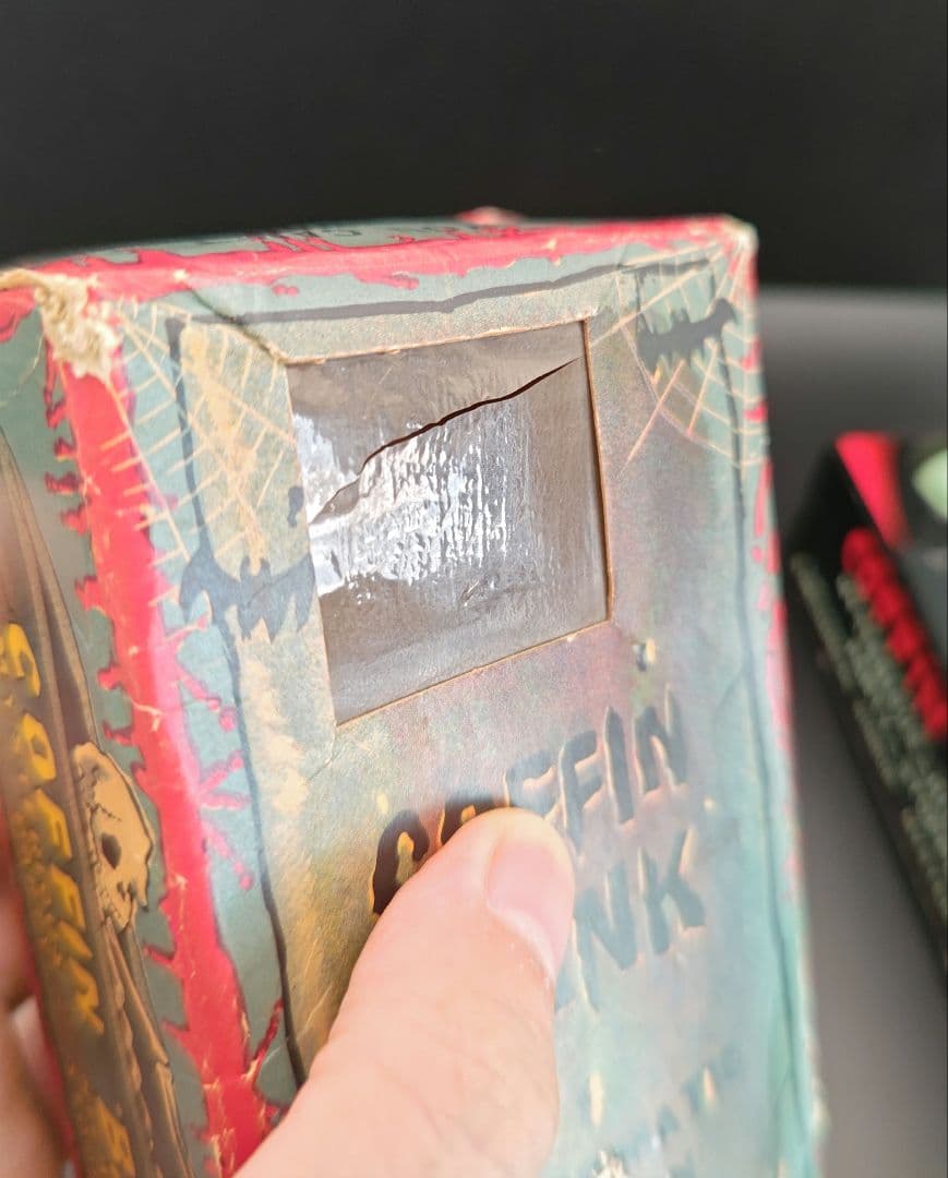 coffin bank◎automatic◎ゼンマイ式骸骨貯金箱◎激レア