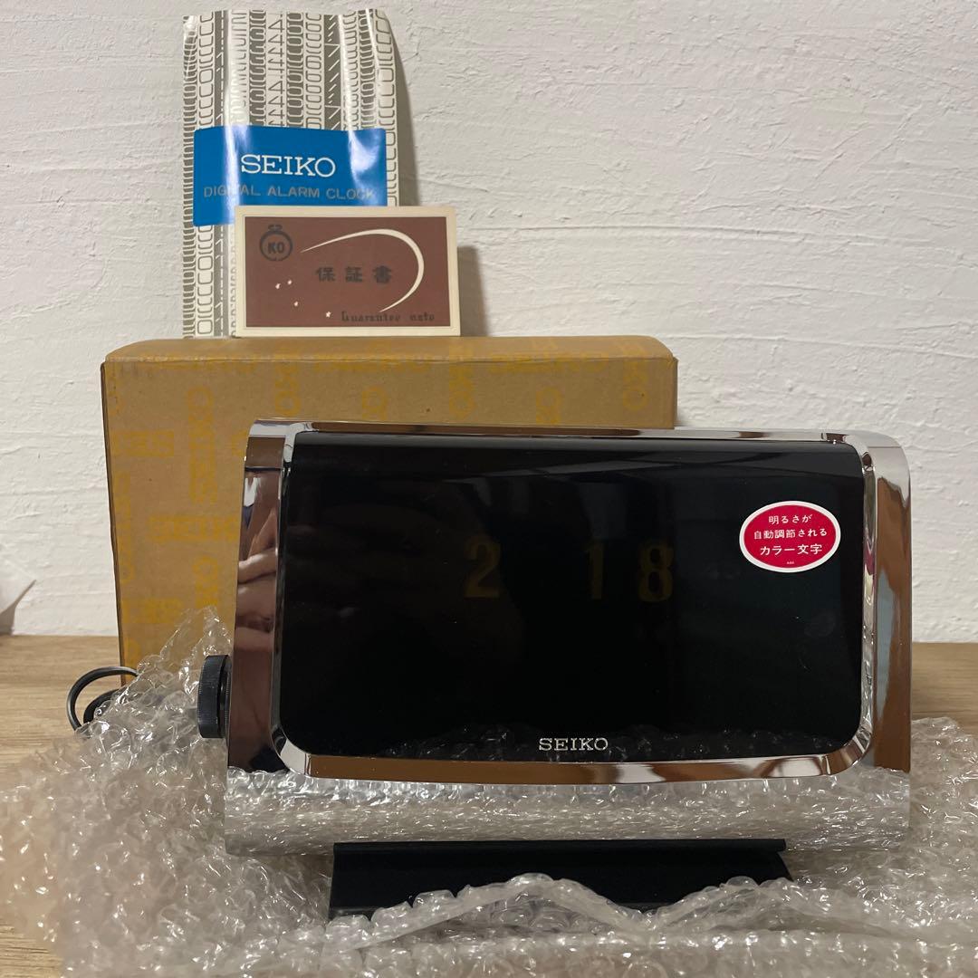 SEIKO セイコー　パタパタ時計　デジタル　DL405 置時計　目覚まし時計