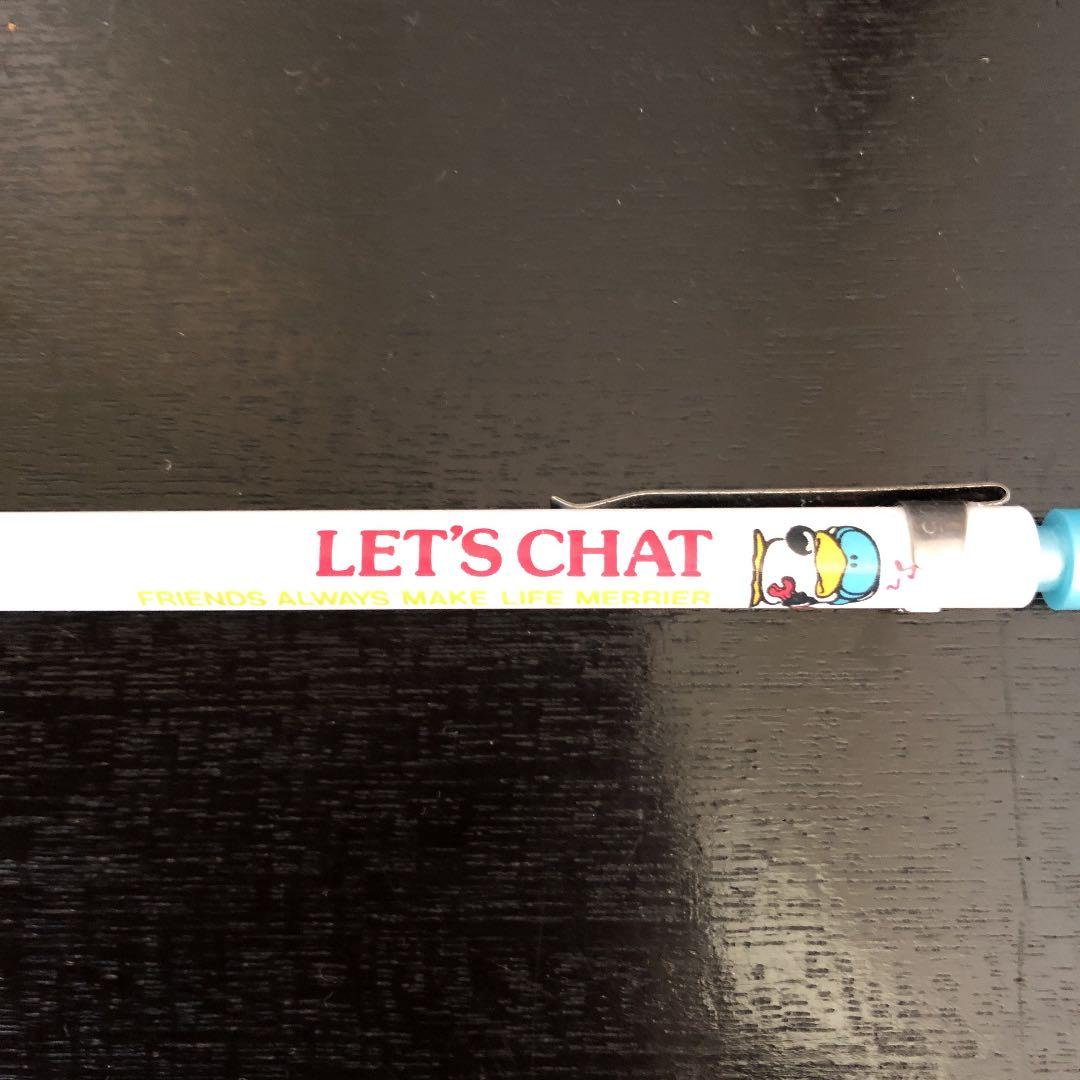 昭和レトロ ファンシー　レッツチャット　シャーペン