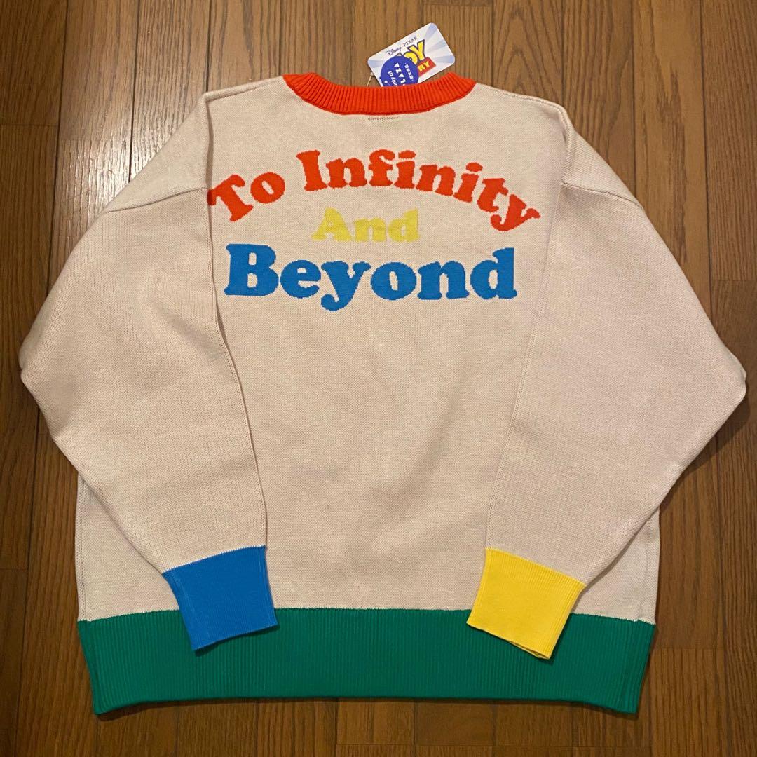 TOY STORY トイ・ストーリー プルオーバー ニット バニラホワイト M